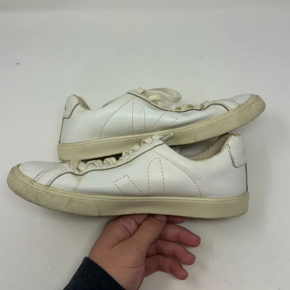 Veja x Madewell Esplar Low Sneakers Size 8 39 Women’s Shoes White Leather Casual